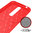 Flexi Slim Carbon Fibre Case for Nokia 4.2 - Brushed Red